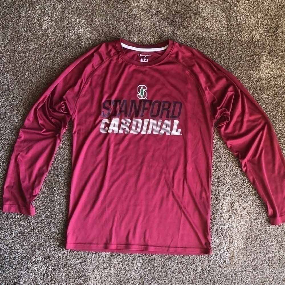 𝅺Champion Stanford Cardinals Long Sleeve Tee Size Medium